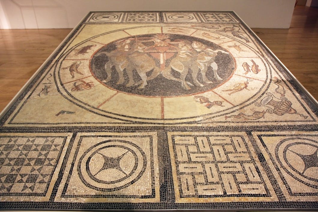 Sun God and Zodiac Mosaic, Bonn, Germany