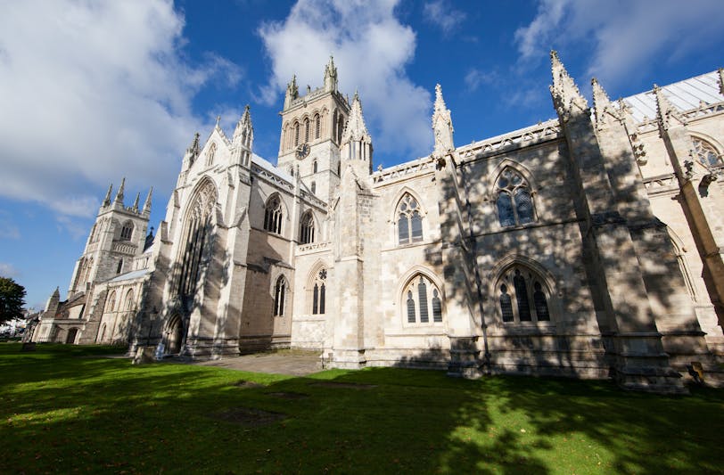 Selby Abbey: View from Southeast