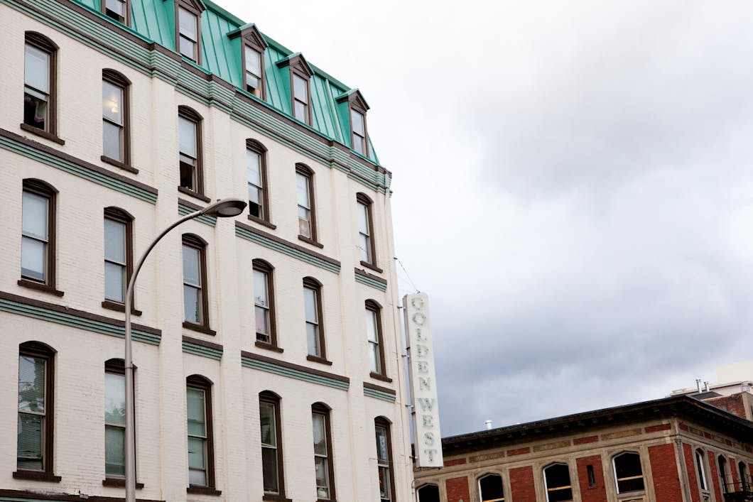 View from Everett Street