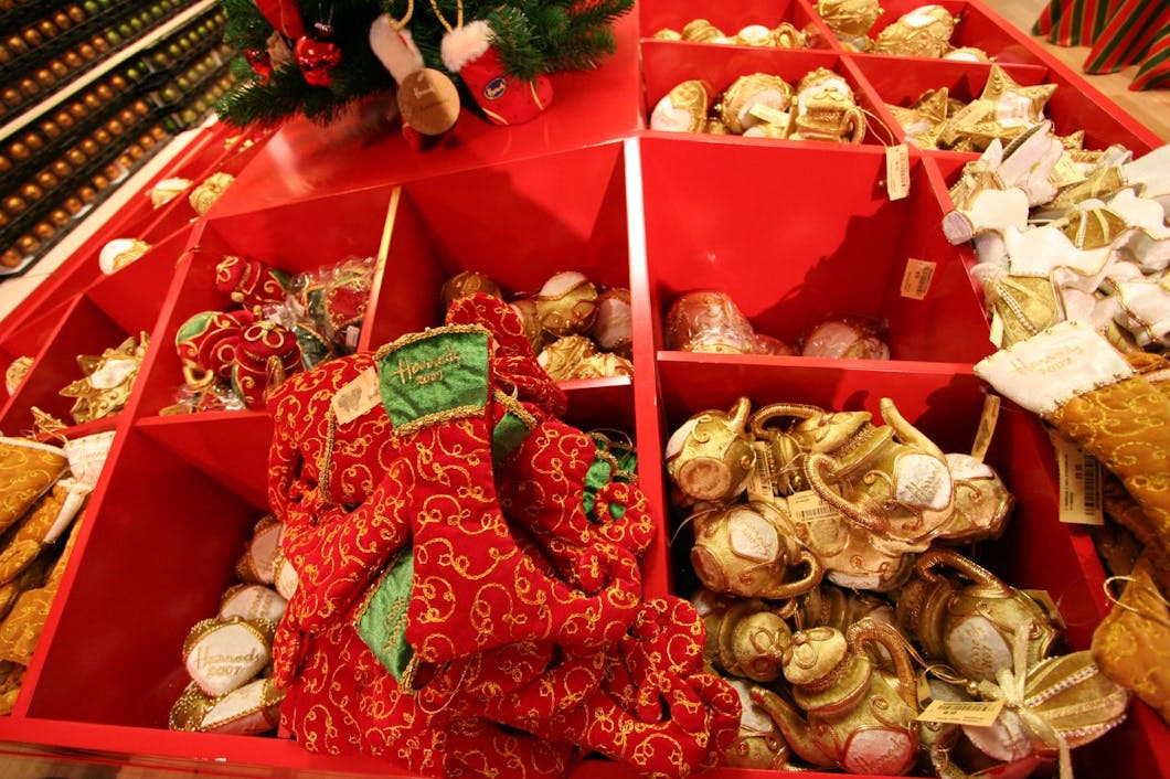 christmas stockings @ harrod's