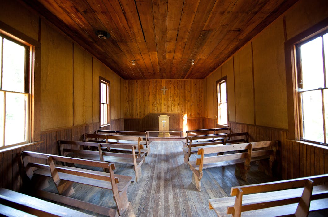 Golden Community Church: Interior