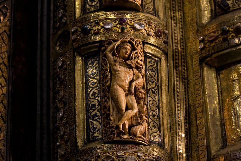 pagan egyptian panel