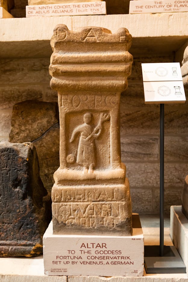 Roman Altar to Goddess Fortuna