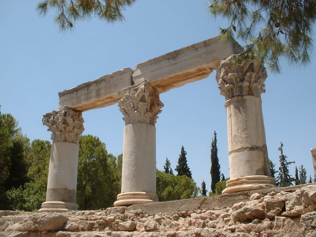 Columns at Corinth