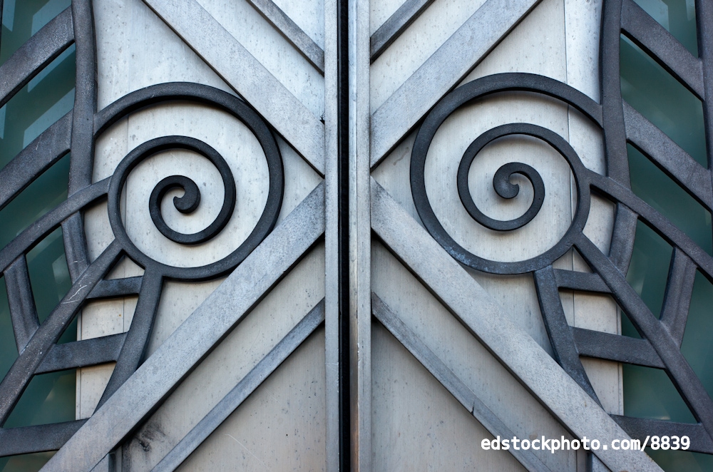 Art Deco Door Detail