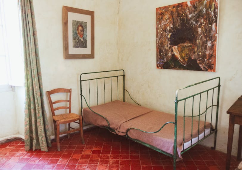 Van Gogh's Room, St-Paul de Mausole, St-Rémy, France