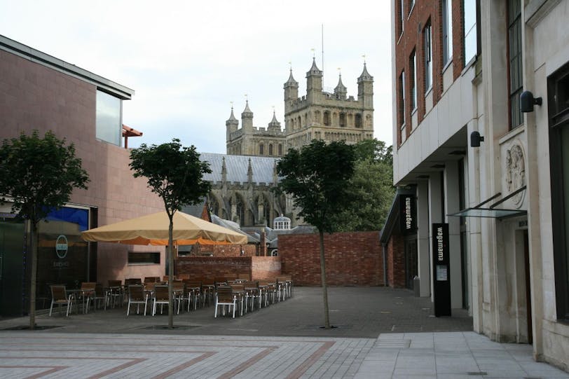 exeter cathedral & wagamama