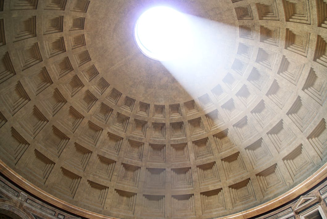 Dome Interior with Oculus, Pantheon