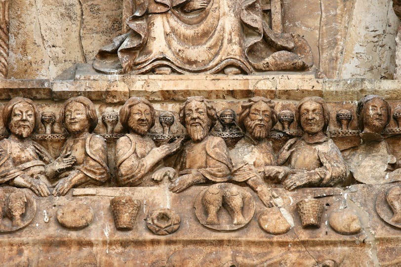 Portal Lintel: Last Supper