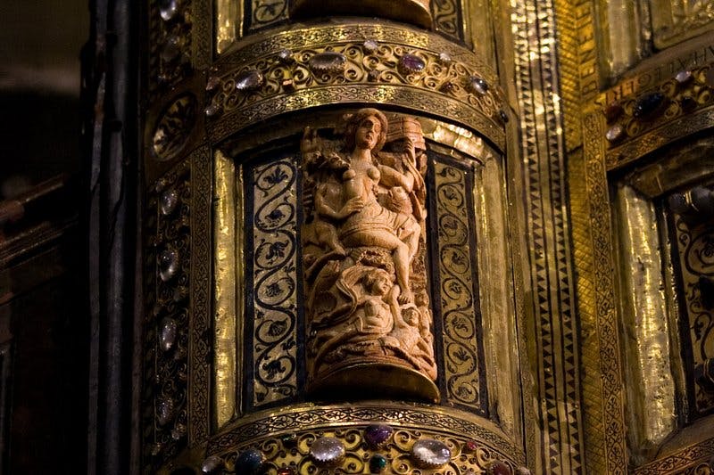 pagan egyptian panel